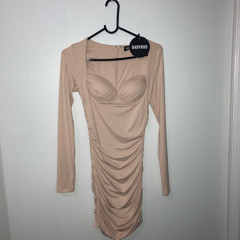 Nude Mini Dress